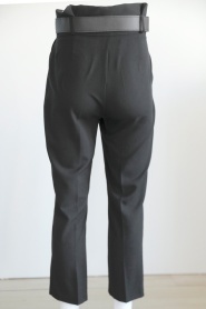 Neva Style - Siyah Tesettür Pantolon 10680S - Thumbnail