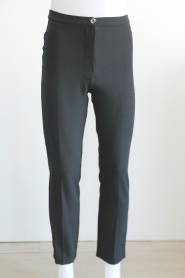 Neva Style - Siyah Tesettür Pantolon 10780S - Thumbnail