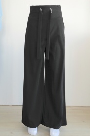 Neva Style - Siyah Tesettür Pantolon 1081S - Thumbnail