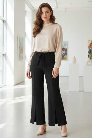  Siyah Tesettür Pantolon 1082S - NEVA STYLE