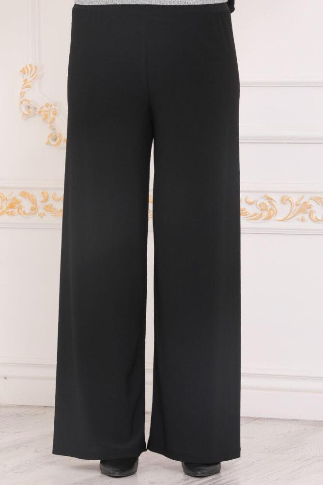Neva Style - Siyah Tesettür Pantolon 1276S - 1