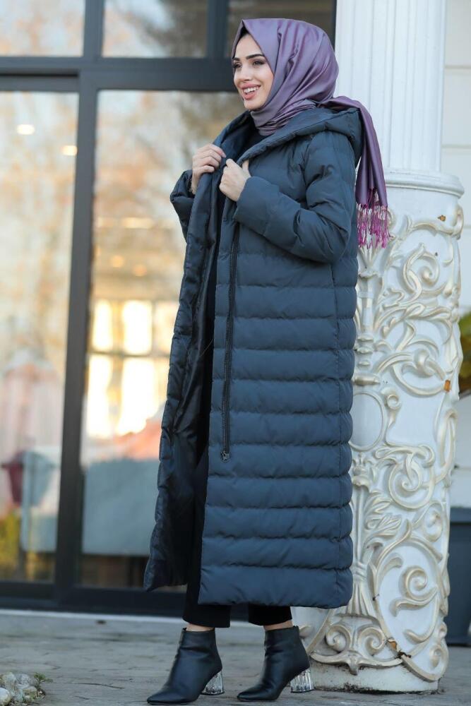 Neva Style - Smoked İnflatable Coat 2514FU - 1