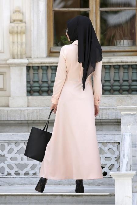Neva Style - Somon Elbise - 3