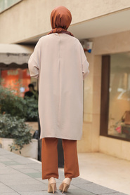 Neva Style - Stone Hijab Dual Suit 12103TAS - Thumbnail