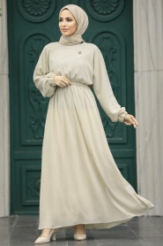 Neva Style - Stone Hijab For Women Dress 89621TAS - Thumbnail