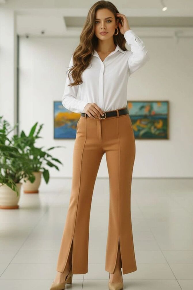 Pantalon – Camel 1082TB - NEVA STYLE