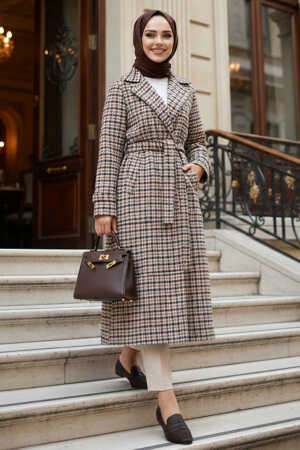 Terra Cotta High Quality Coat 5956KRMT - 1