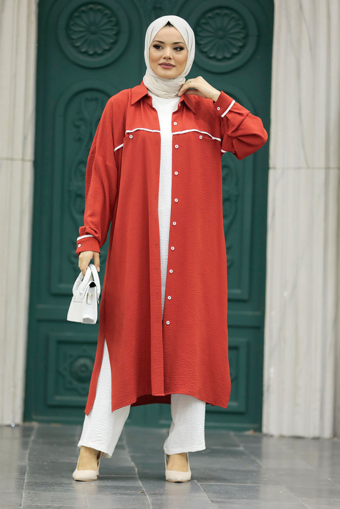 Terra Cotta High Quality Triple Suit 30126KRMT - 1