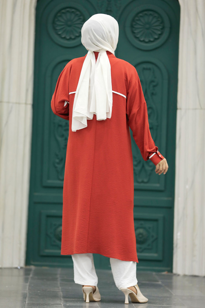 Terra Cotta High Quality Triple Suit 30126KRMT - 4