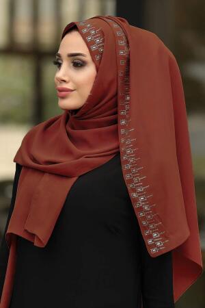 Neva Style - Terra Cotta Shawl 7509KRMT - 1