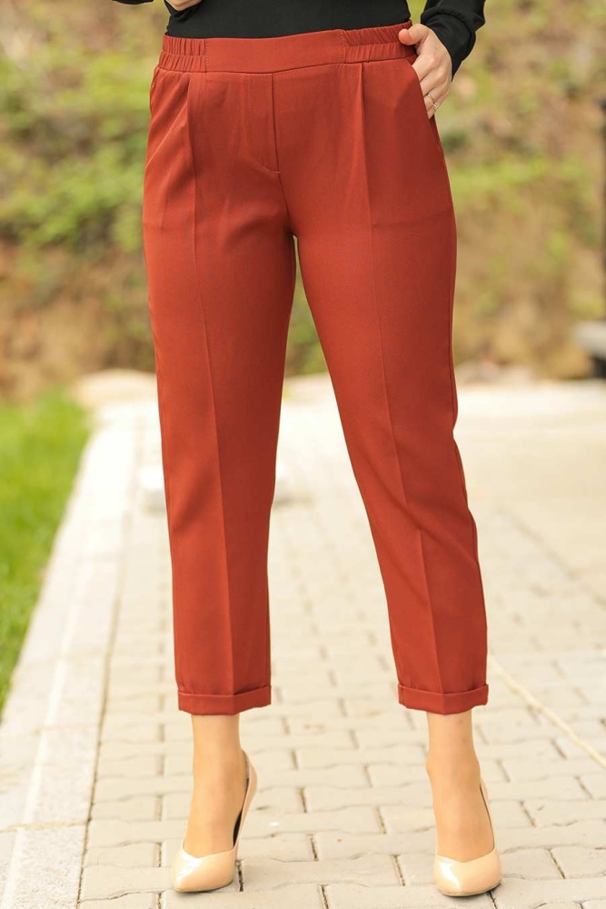 Neva Style - Tile Hijab Trousers 10330KRMT - 1