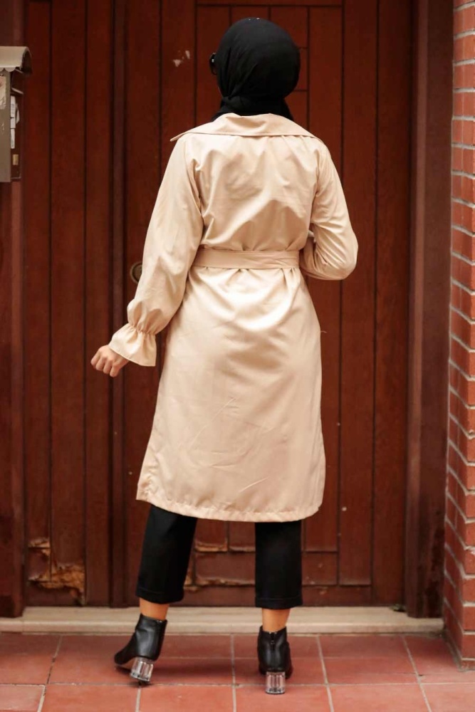 Neva Style - Trench-coat Hijab Pierre 5836TAS - 2