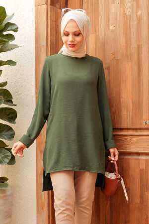 Neva Style - Tunique Hijab Kaki 2146HK - 1