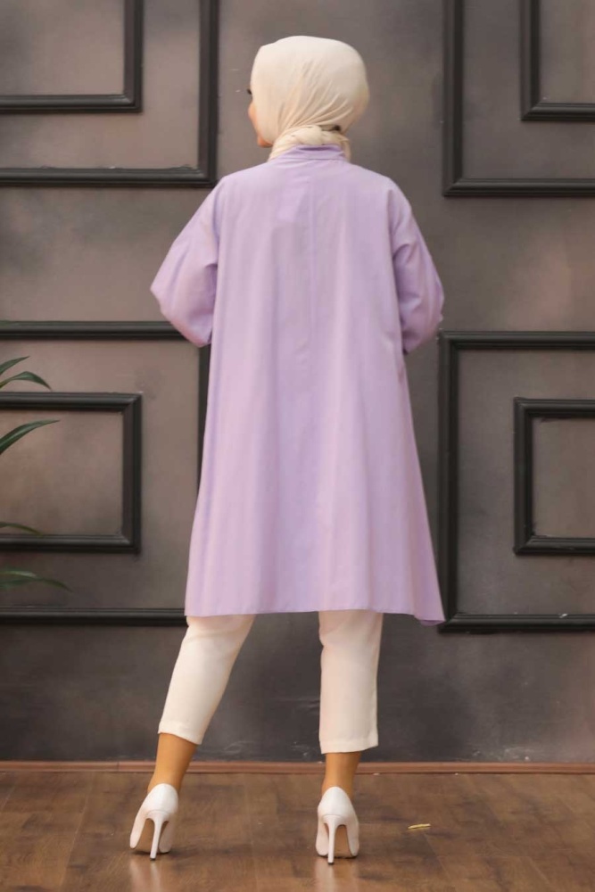 Neva Style - Tunique Hijab Lilas 30011LILA - 2