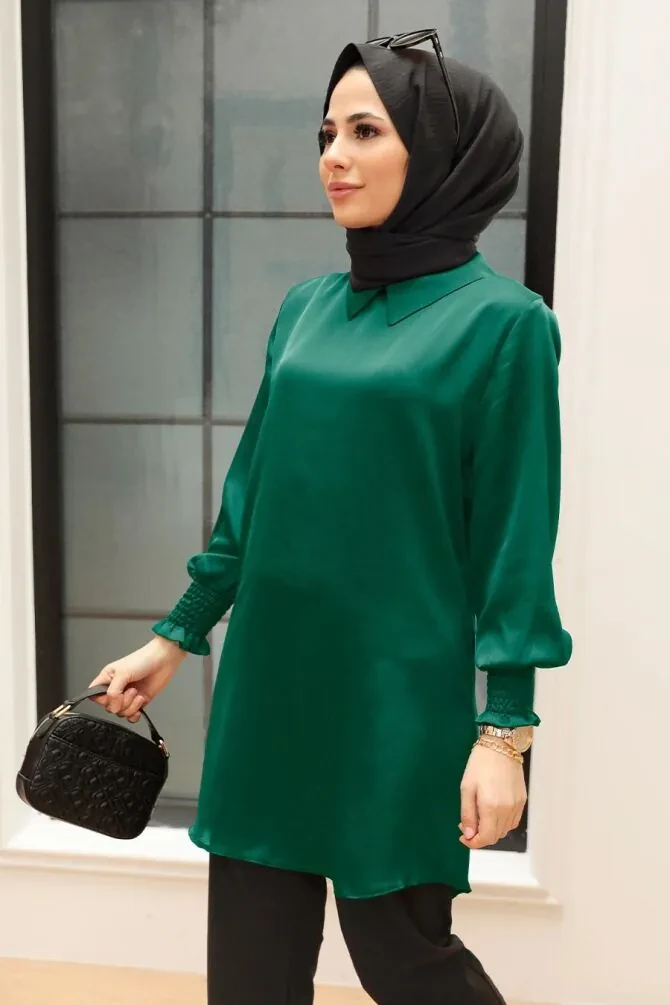 Tunique longue – Vert 56860Y - 1