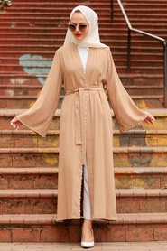 Neva Style -Vison Hijab Abaya 41021V - Thumbnail