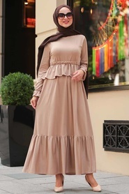 Neva Style - Vizon Tesettür Elbise 1590V - Thumbnail