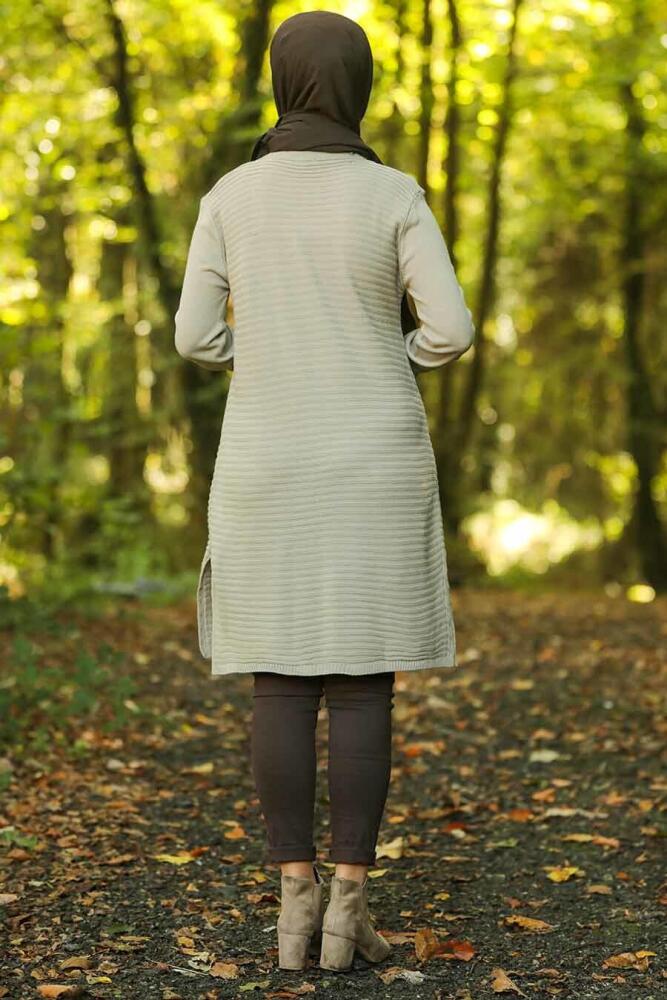 Neva Style - Vizon Tesettür Triko Tunik 2102V - 2