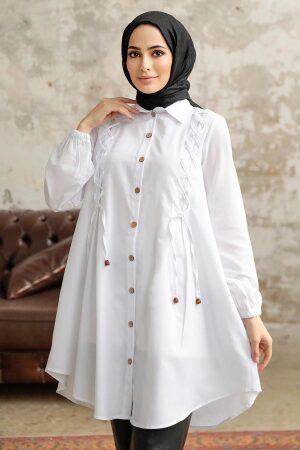 White Women Tunic 1141B - 2