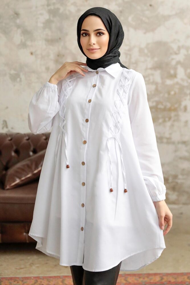 White Women Tunic 1141B - 2