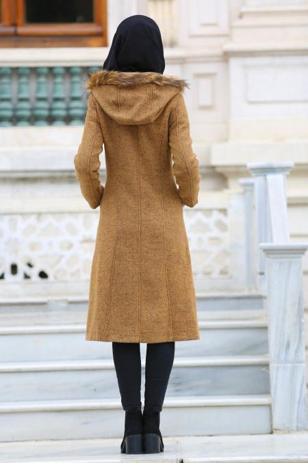 Neva Style - Yellowish Brown Coat 90240TB - 2