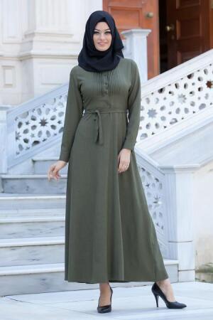 Neva Style - Yeşil Elbise - 1