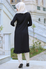 New Kenza - Black Hijab Tunic 2037S - Thumbnail