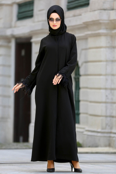 New Kenza - Black Turkish Hijab 4001S