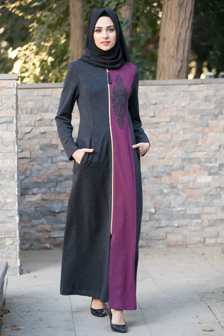 New Kenza - Black Turkish Hijab 4960S