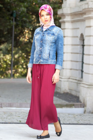 New Kenza - Cherry Hijab Trousers 6059VSN - Thumbnail