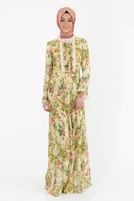 New Kenza - Çiçek Desenli Elbise