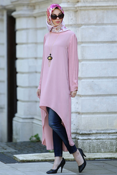 New Kenza - Dusty Rose Hijab Tunic 2867GK