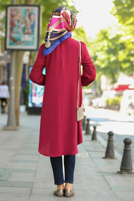 New Kenza - Fuchsia Hijab Tunic 2010F - 2