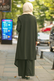 New Kenza - Green Hijab Suit 51131Y - Thumbnail