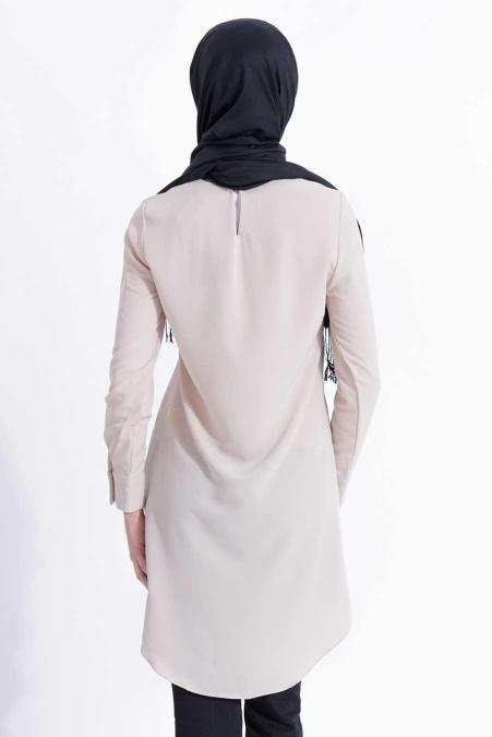New Kenza - Kolyeli Taş Tunik - 3