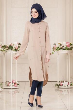 New Kenza - Mink Hijab Tunic 2921V - 1