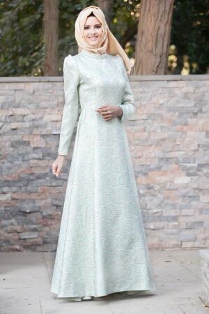New Kenza - Mint Elbise - 1