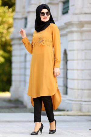 New Kenza - Mustard Hijab Tunic 20630HR - 1