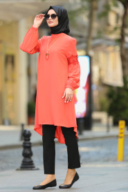 New Kenza - Orange Hijab Tunic 2010T - Thumbnail
