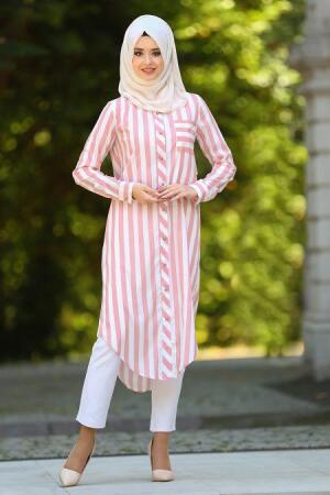 New Kenza - Powder Pink Tunic - 2080PD - 1