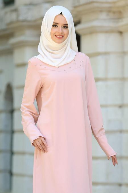 New Kenza - Salmon Pink Tunic - 2037SMN - 2