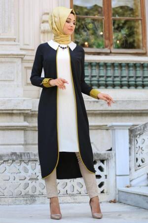 New Kenza - Siyah Tunik - 1