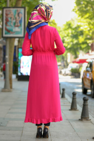 New Kenza - Tunique Hijab Fuchsia 21040F - Thumbnail