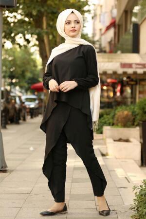 Noir - Nayla Collection - Double Ensemble 4146S - 1