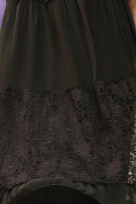 Noir - Nayla Collection - Robe Hijab 100415S - 4