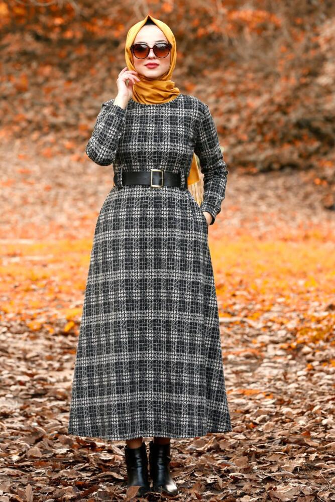 Noir - Nayla Collection - Robe Hijab 1600S - 2
