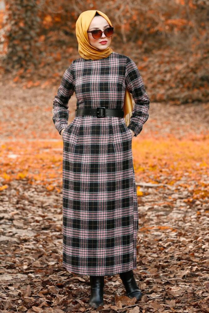 Noir - Nayla Collection - Robe Hijab 4123S - 1