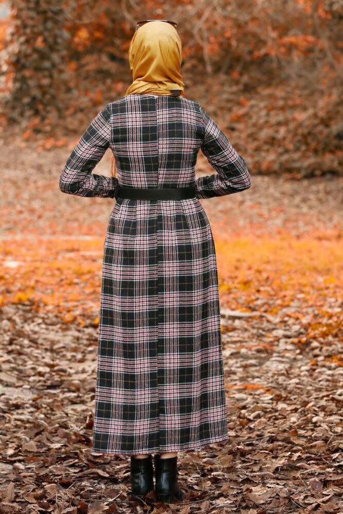 Noir - Nayla Collection - Robe Hijab 4123S - 3