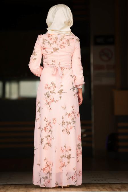 Noir - Nayla Collection - robe hijab 815204S 815204SMN - 3