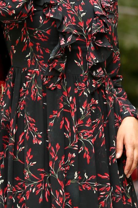 Noir - Nayla Collection - Robe Hijab 8258S - 2